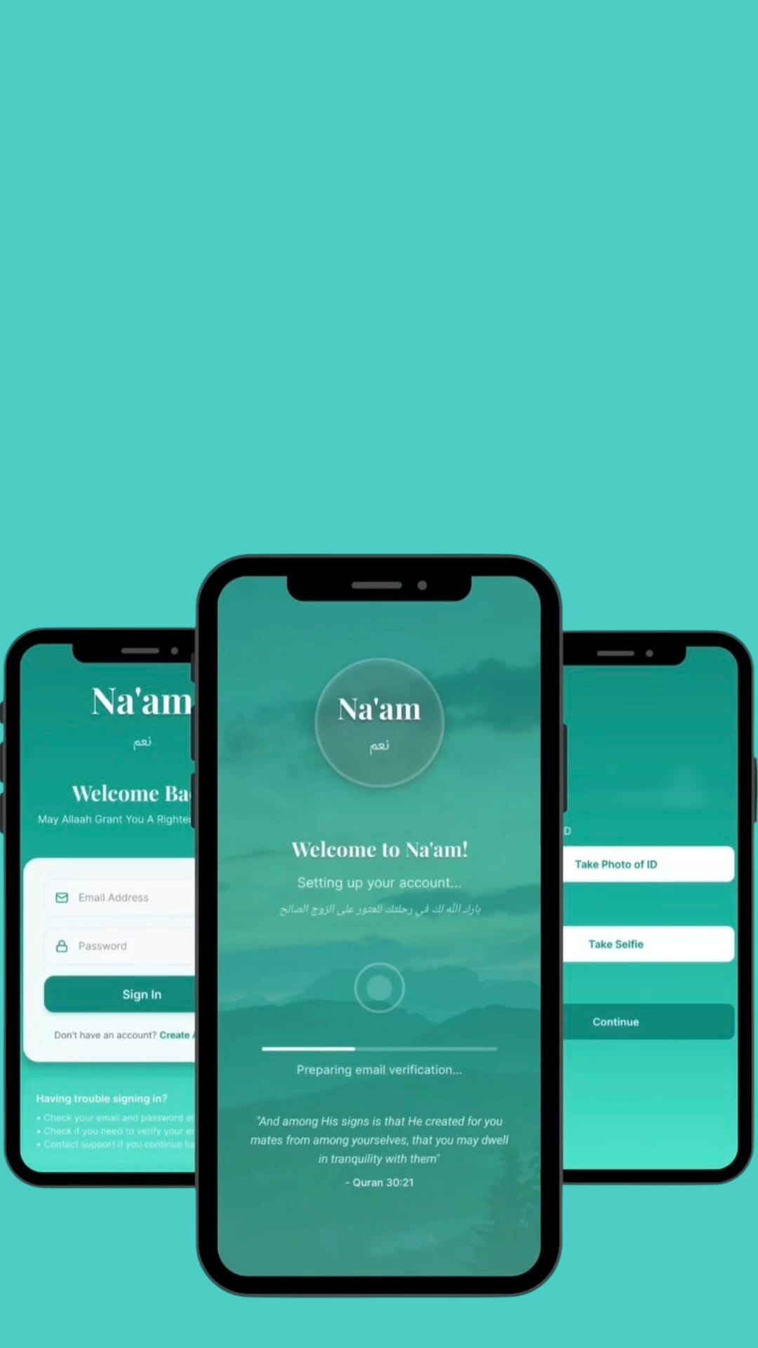 Na'am App Preview